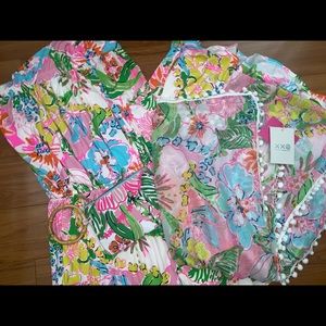 Lilly Pulitzer for Target set: dress, scarf, and bag